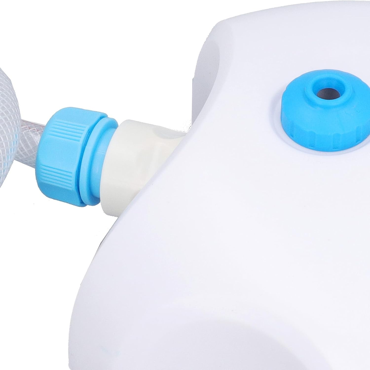 Outdoor Dog Water Fountain, Step on Foot Dog Water Sprinklers with Hose, Activated Dog Drinking Waterer Dispenser Fresh Water to Drink Interactive Pedal Valve Toy for Pet image number 5