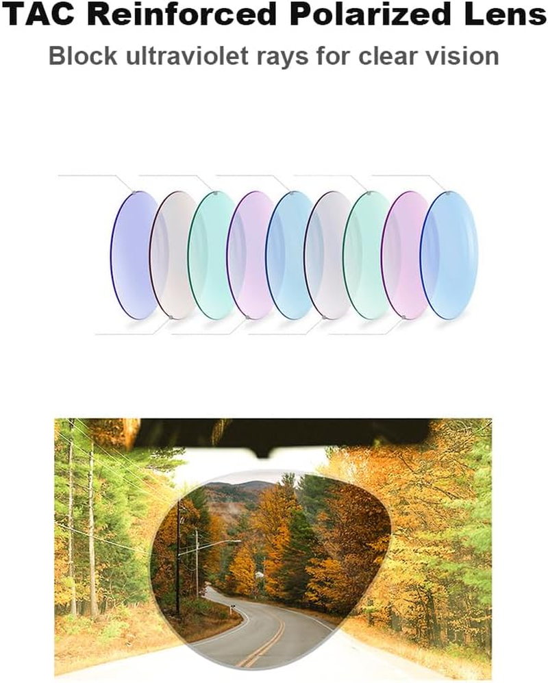 Duduma Oversized Sunglasses over Glasses for Women - Polarised Fit over Sunglasses for Glasses Wearers Men & Women with UV400 Protection Wrap around Driving Shades image number 6