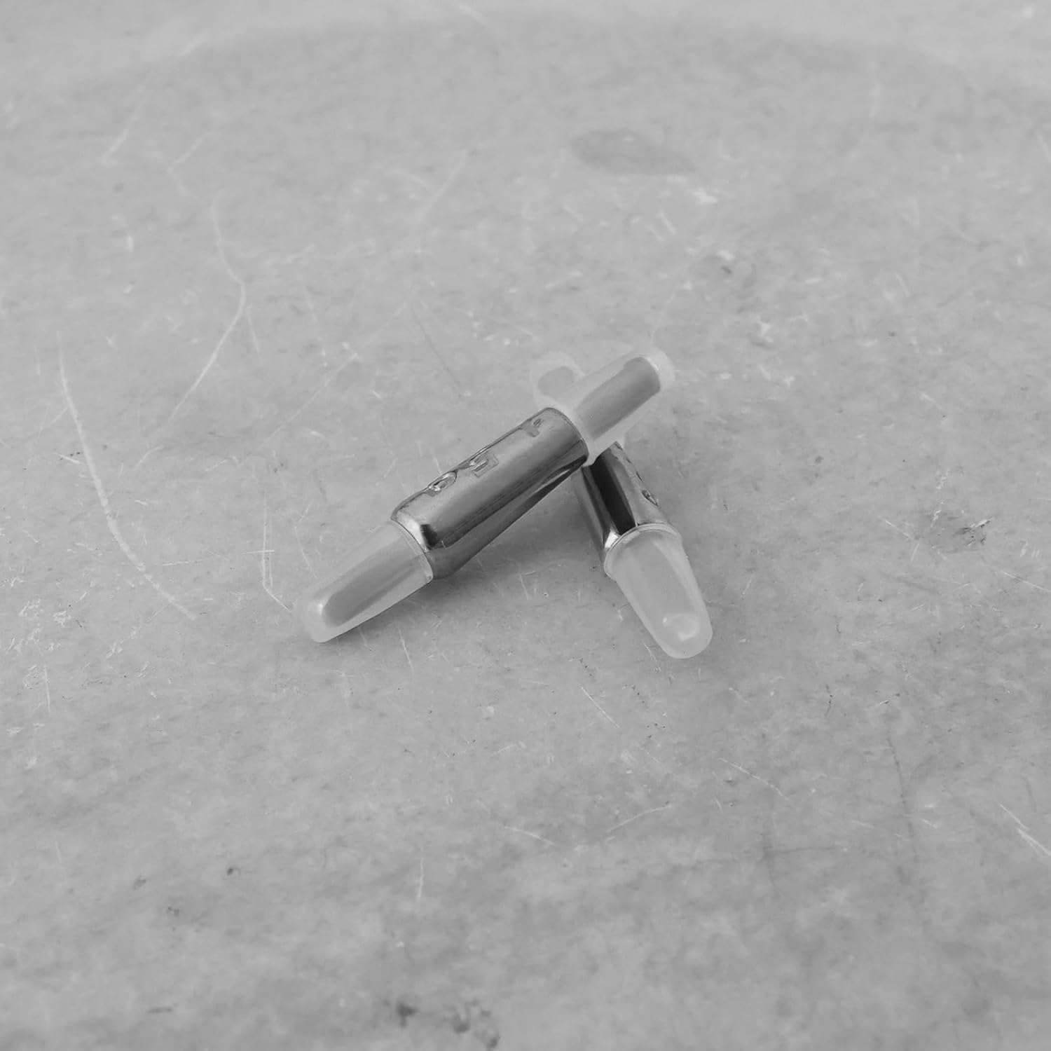 Be in Your Mind 8Pcs Locking Tungsten Sinkers 0.5G 1G 1.5G 2G Tungsten Steel Mixed Fishing Sinker Weights for Bass Pike Saltwater Freshwater image number 4