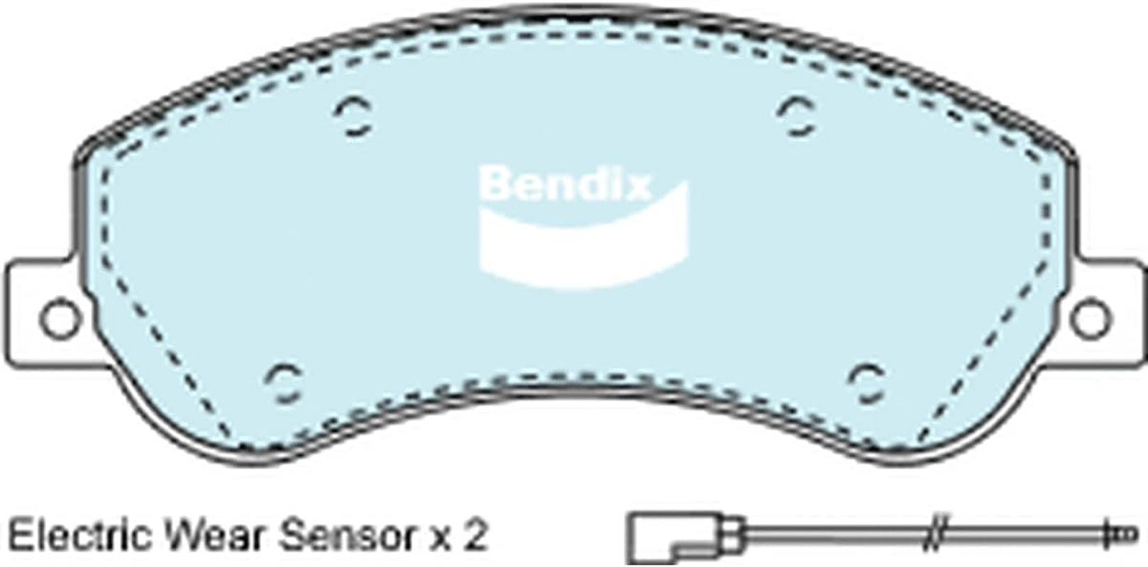 Bendix DB1915HD Heavy Duty Brake Disc Pads Set