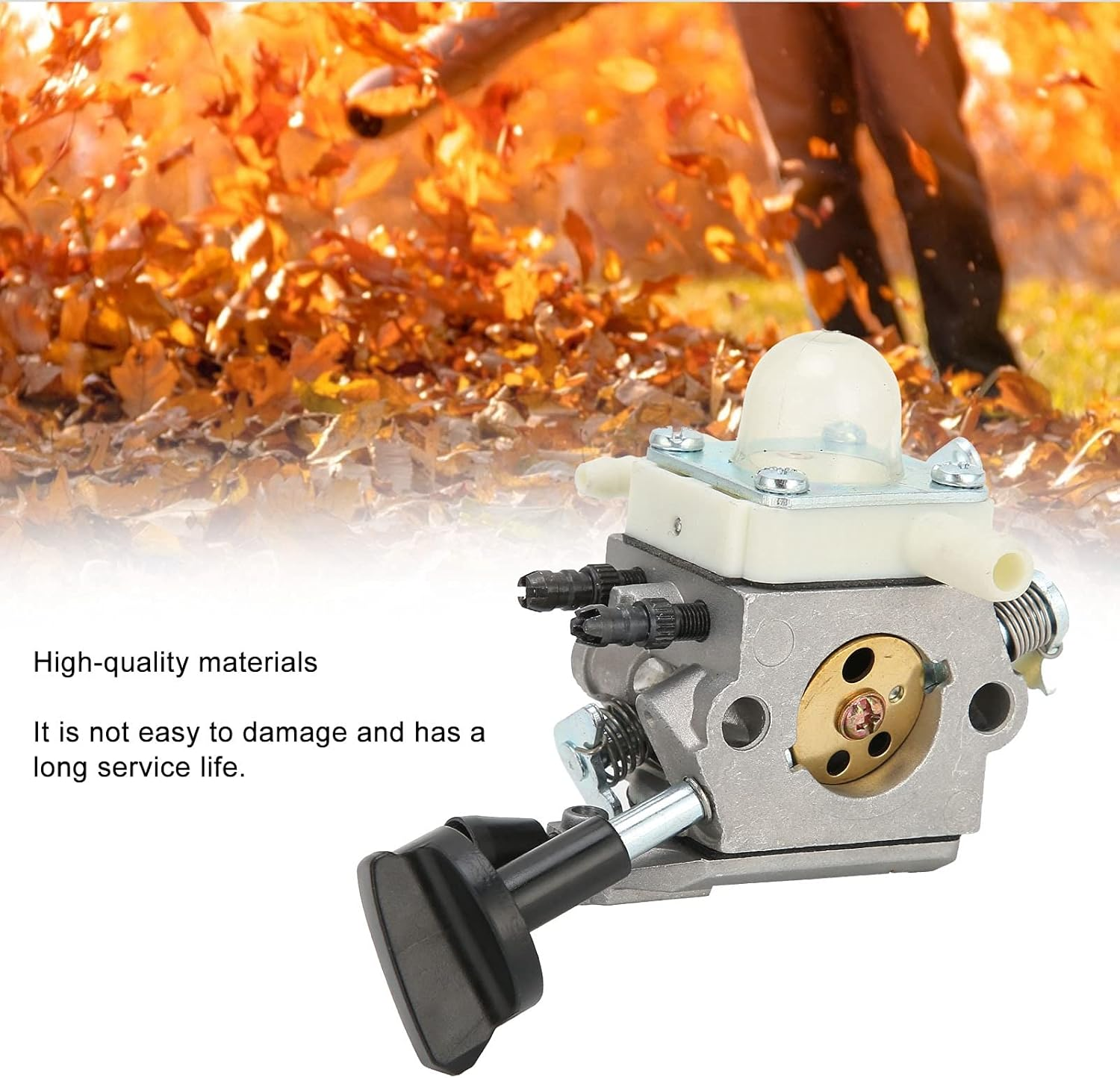 Carburetor, BG56 1 Carburetor Replacement 2 Carburetor for BG56C SH 56 SH56C SH86 SH86C Blower Parts image number 4