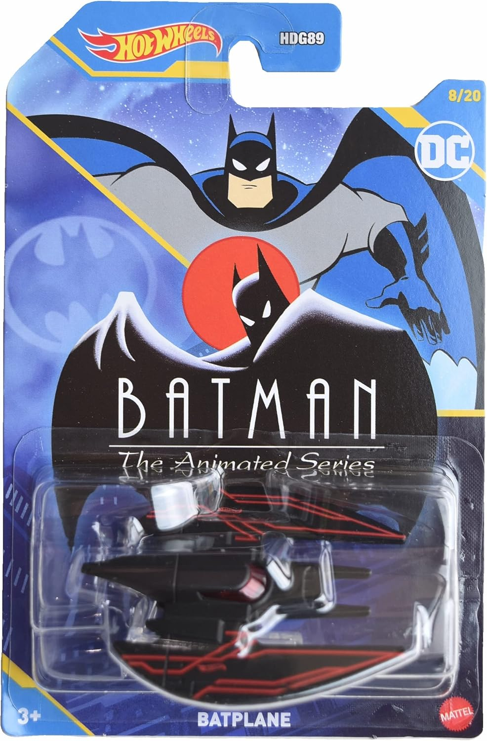 Hot Wheels Batplane, Themed 2023 Batman 8/20