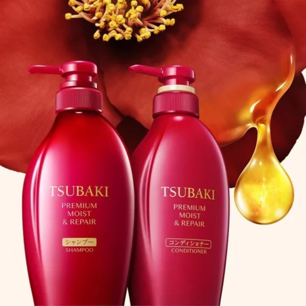 TSUBAKI Premium Moist & Repair Conditioner 450Ml image number 3