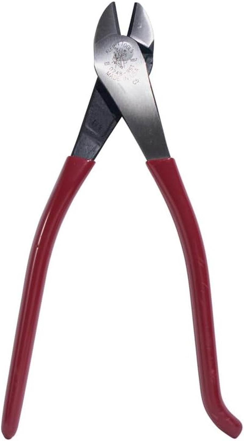 Klein Tools D248-9ST Pliers, Ironworker'S Diagonal Cutting Pliers with High Leverage Design Works as Rebar Cutter and Rebar Bender, 9-Inch image number 2