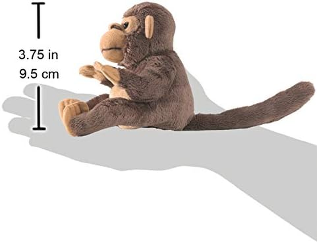 Folkmanis Mini Monkey Finger Puppet image number 1