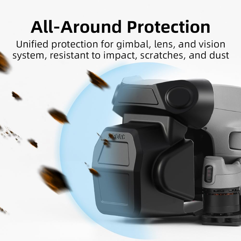 Lokyoyo Lens Cover for DJI Air 3S, Drone Dustproof Cap, Anti-Scratch Guard Gimbal Lens Cover, Lens Cover, Compatible with DJI Air 3S Accessories image number 2