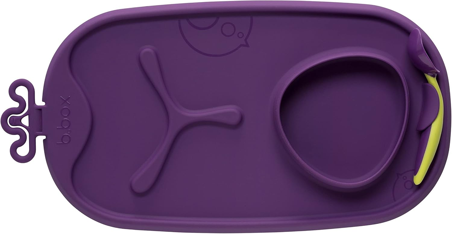 B.Box Roll + Go Mealtime Mate - Passion Splash image number 1
