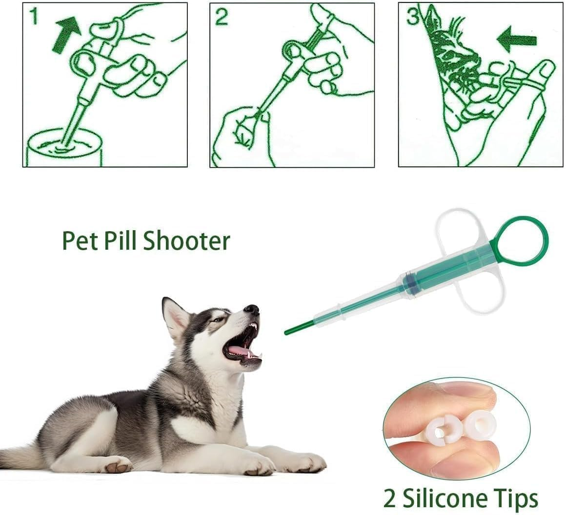 Cozioz Pill Shooter for Small Cats & Dogs, Soft Tip Medicine Dispenser, Easy Pill Administration Feeder for Pets image number 5
