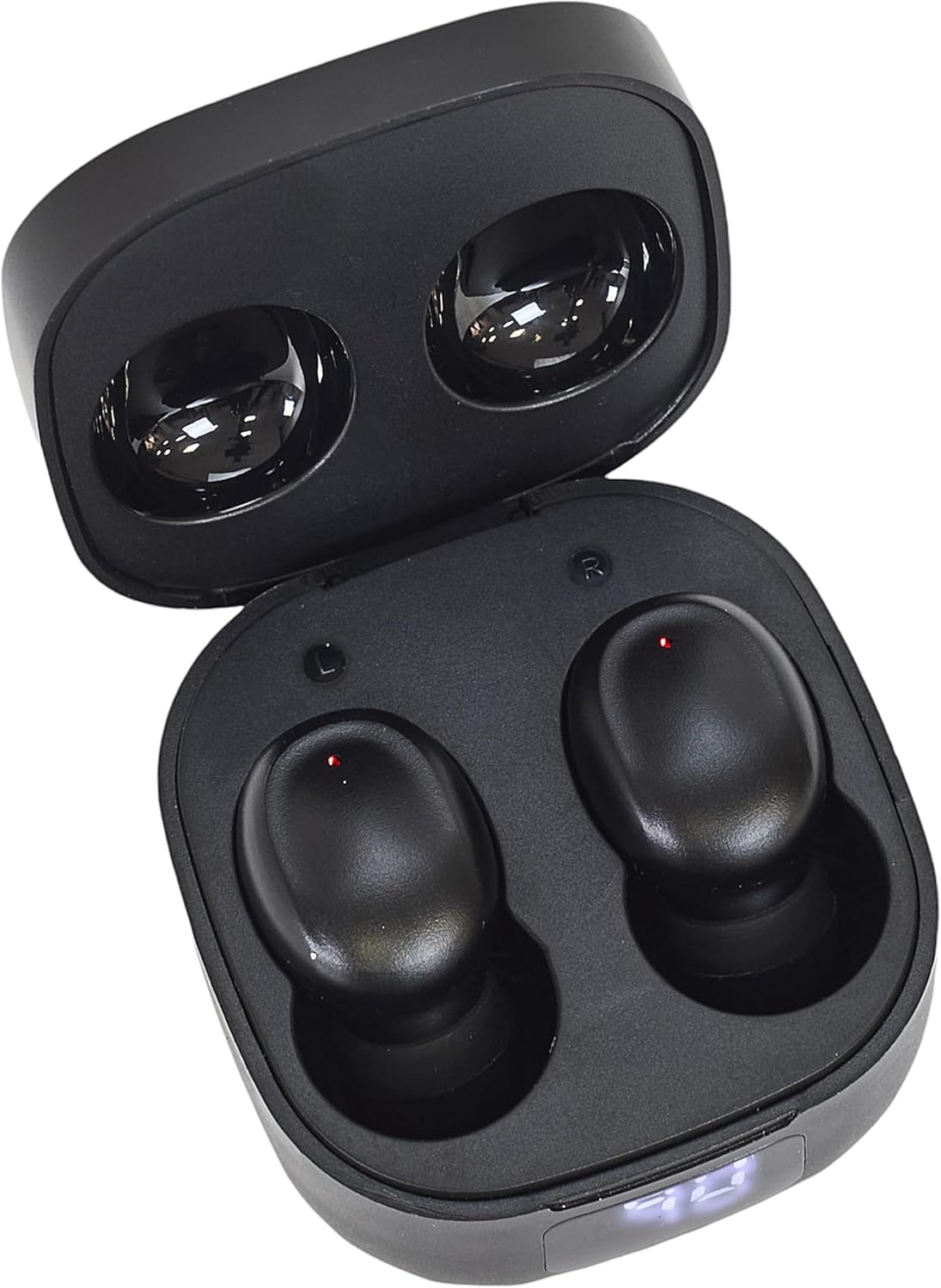 BE MIX, HT0171 Vibes Mini Wireless Headset, 30 Hours Battery Life, Bluetooth 50, Exceptional Sound Quality, Ergonomic Design, Touch Control, Black, One Size image number 2