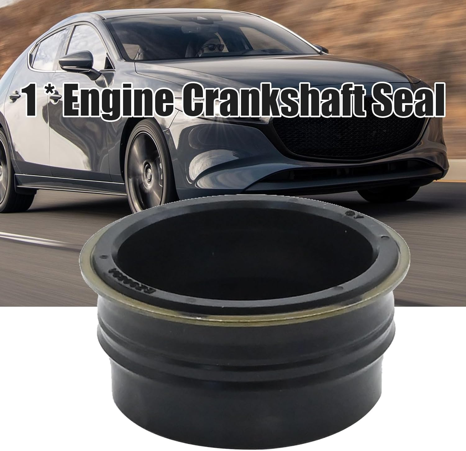 Zreneyfex PE01-10-2D5 Engine Crankshaft Seal Engine Timing Oil Seal Replacement for Mazda 3 2.0L 2.3L 2.5L 2012-2021 Replacement for Mazda 6 2.5L 2014-2021 image number 6