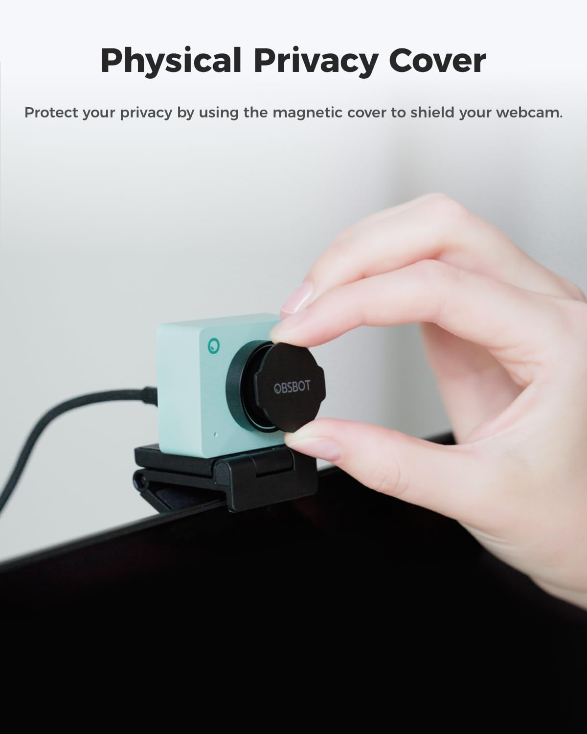 OBSBOT Meet 2 Al-Powered 4K Webcam&mdash; Ultra Hdr,1080P@60Fps,1/2" CMOS,4X Digital Zoom,Plug&Play,Built-In Dual Mic&mdash;Work with Skype, Zoom/Ms_Teams/Google Meet&mdash;For Online Call/Meeting/Educate-Green