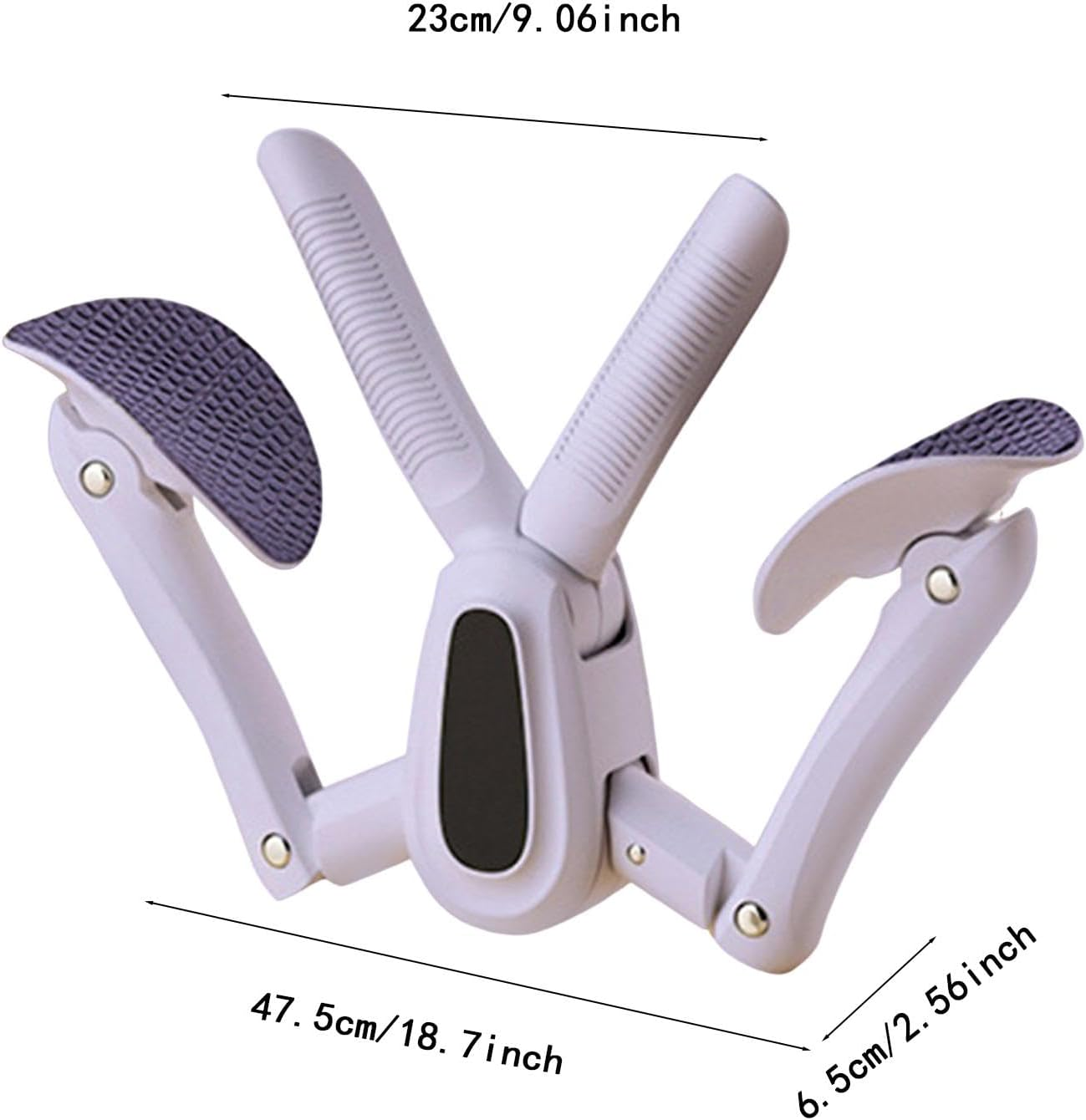 Zxpjkyu round Shapher Exercise CHIGH WRAGING SAVEURS Equipment Training of Armope Upput - Grey image number 5