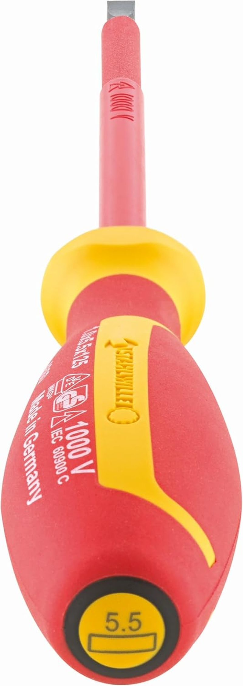 Stahlwille DRALL+ VDE Slotted and Phillips Head Screwdriver Set (6 Pieces)