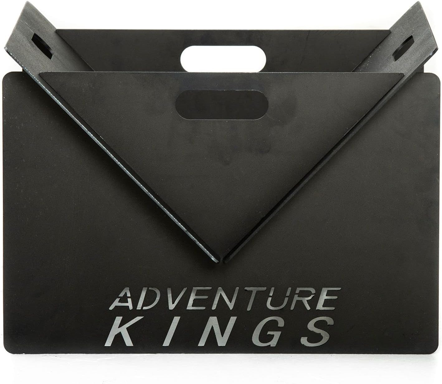 Adventure Kings Portable Steel Firepit +Camp Fire BBQ Plate Combo Grill Hotplate image number 1