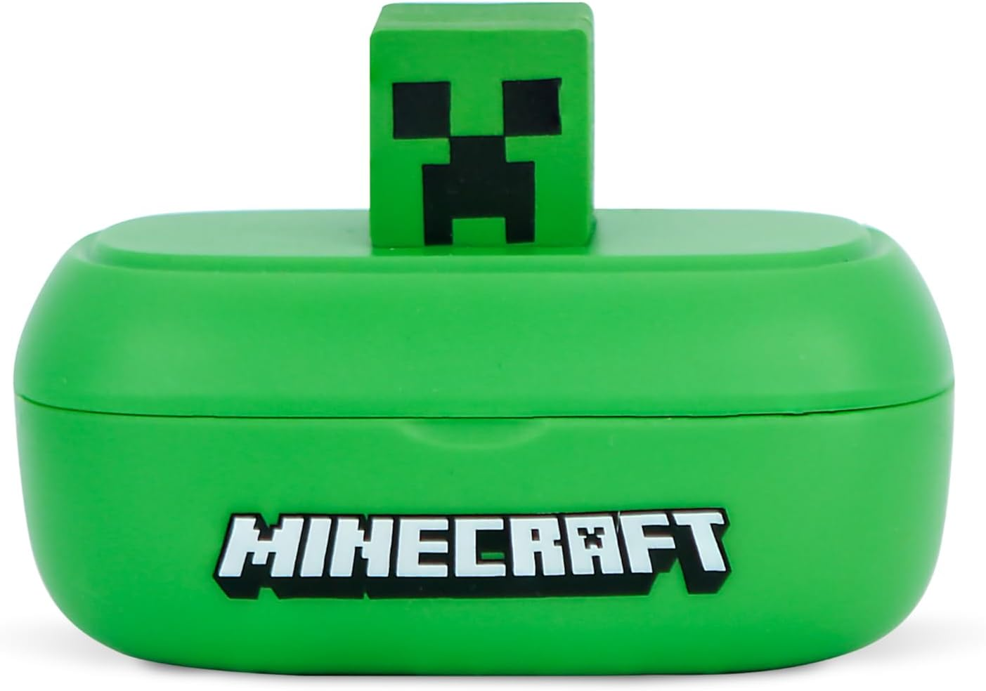 OTL Technologies Minecraft Creeper 3D Collectible TWS Wireless Earbuds with Charging Case for Ages 6+ Green image number 3