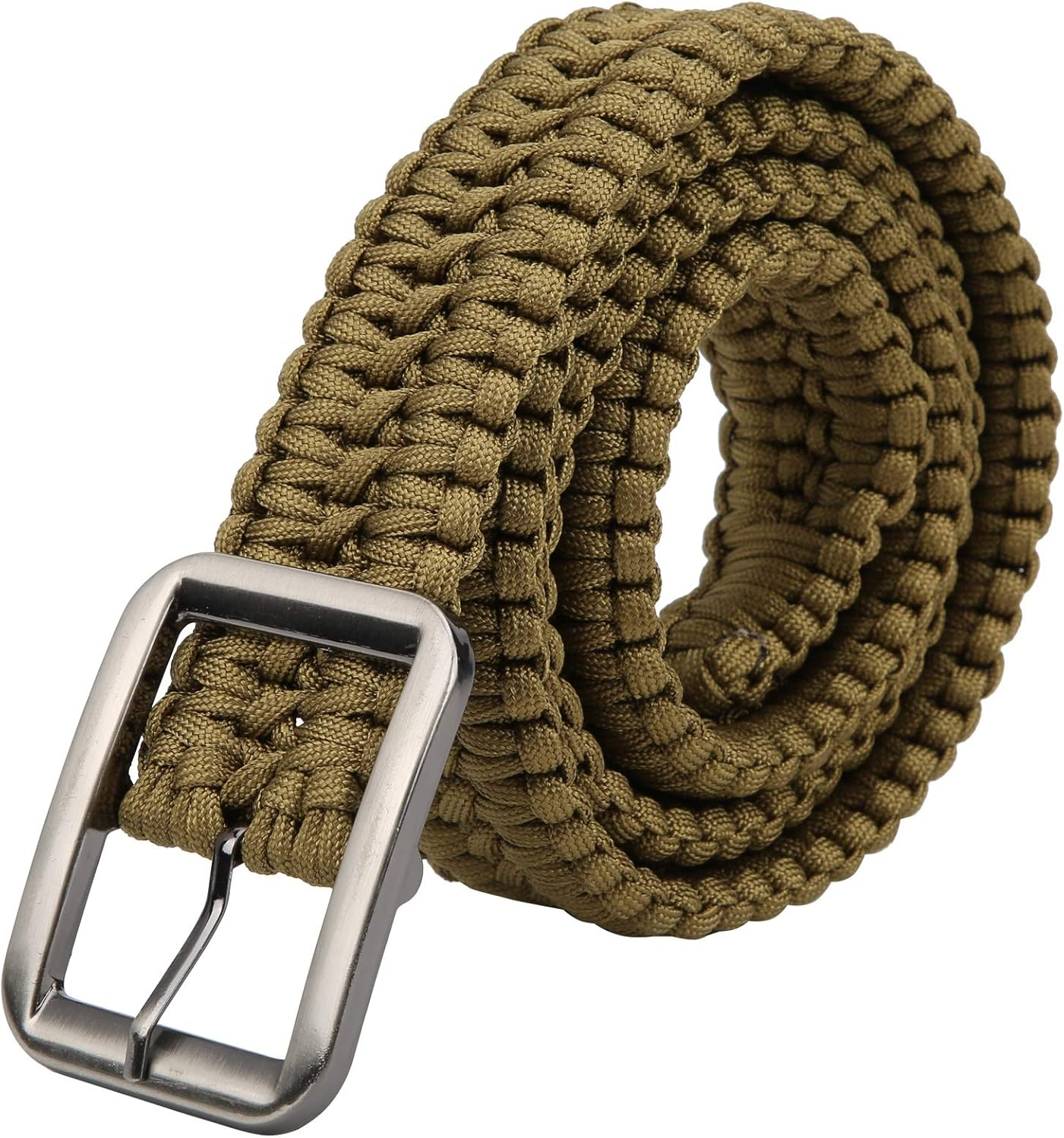 Adventure Belts, Umbrella Rope Belt, Anti‑Rust Hunting Use for Outdoor Camping Wilderness Survival(Olive Green) image number 3