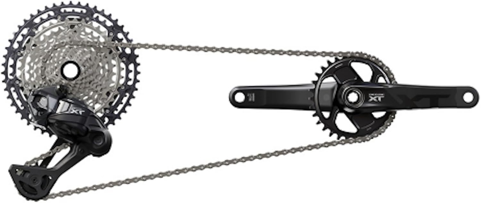 Shimano DEORE XT Rear Derailleur (Di2 Specification) 12-Speed RD-M8250-SGS Di2 12S 10-51T Compatible *Battery Sold Separately IRDM8250SGSB image number 1