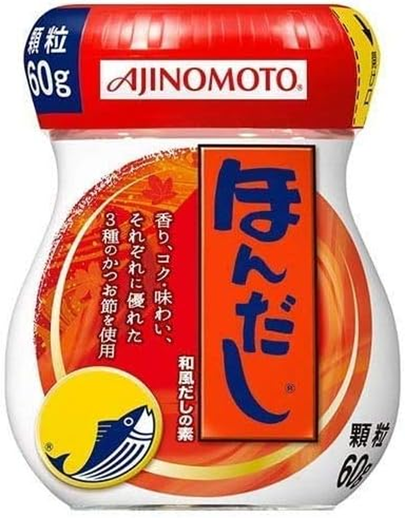 Ajinomoto Japan Hon Dashi Hondashi Japanese Flavoring (Bonito Fish Soup Stock), 60G