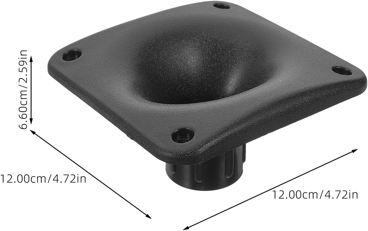 GAROZATION High Fidelity Outdoor Horn Speaker Compact Performance Audio Speaker for Stage Use Portable Black Tweeter Loudspeaker with Clear Sound and Easy Installation image number 5