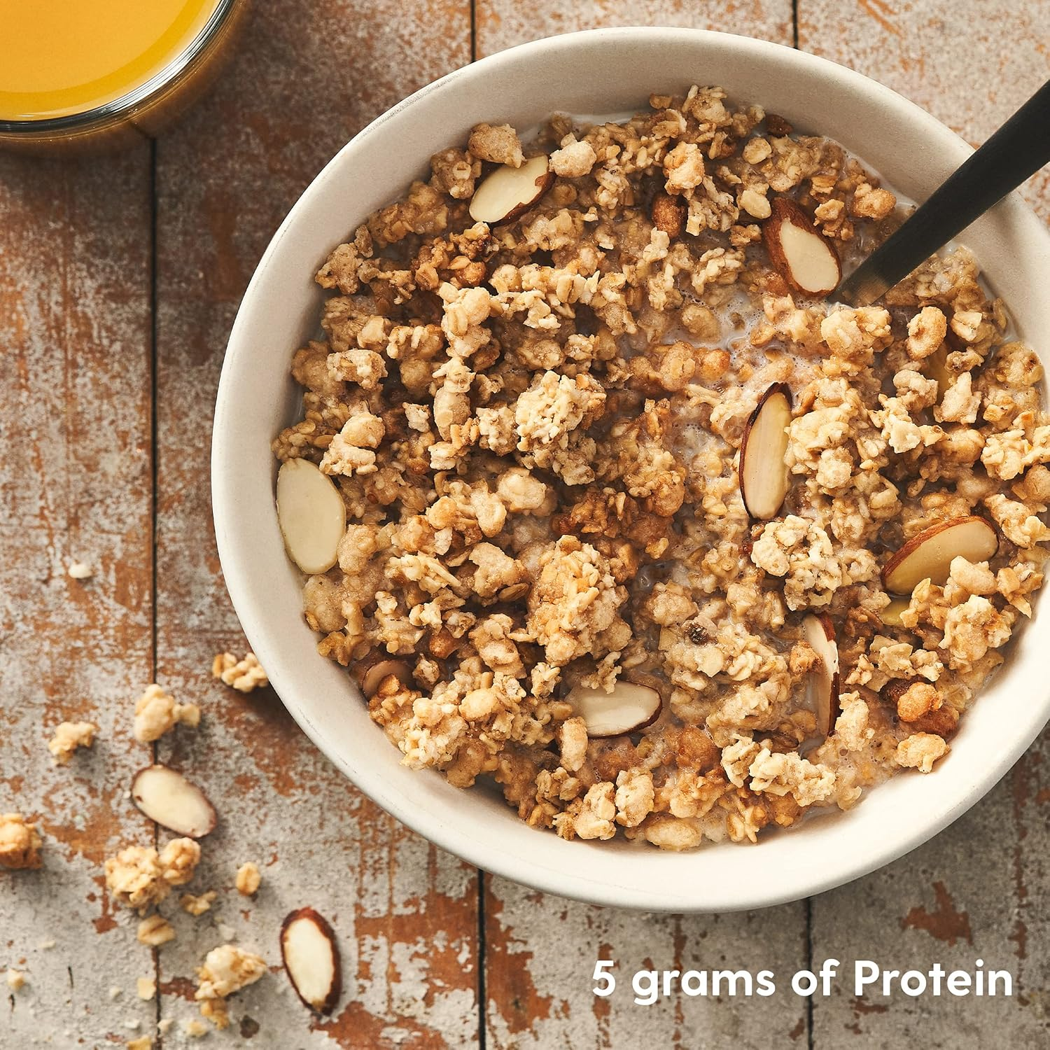 Post Honey Bunches of Oats Honey Roasted Granola, French Vanilla Almond, 11 Ounce, 6 Count