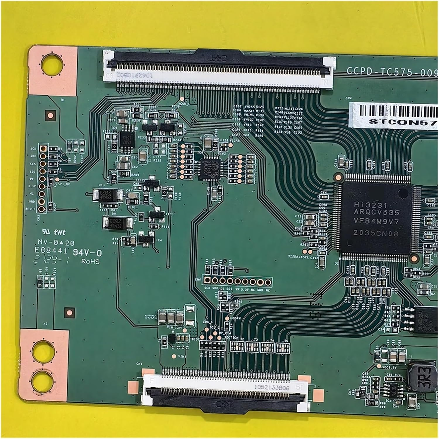 STCON575G T-CON Logic Board，Compatible for Vizio V585-H11 V585-J01，Compatible for JVC Lt-58Maw705，Compatible for TCL 55US5800， Compatible for Hisense 58R6E3 image number 2