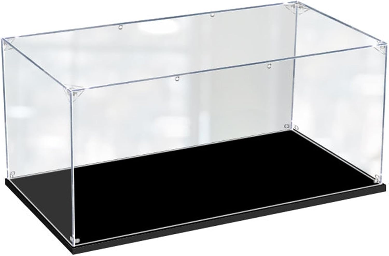 Acrylic Display Case for  Technic 42115 Lamborghini Si&aacute;n FKP 37, 42143 Ferrari Daytona SP3, 42083 Bugatti Chiron, 42096 Porsche 911 RSR, 42056 42156 Dustproof Protection Clear Showcase image number 4