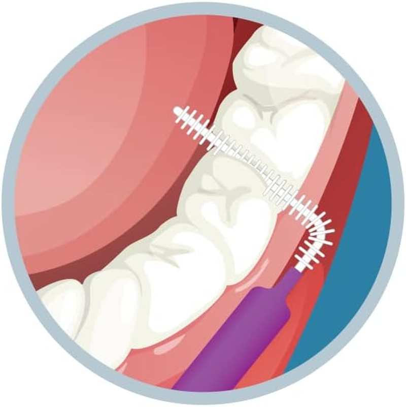 GO2 Dentagenie Dental Brush WIDE (Orange) 12Pk image number 4