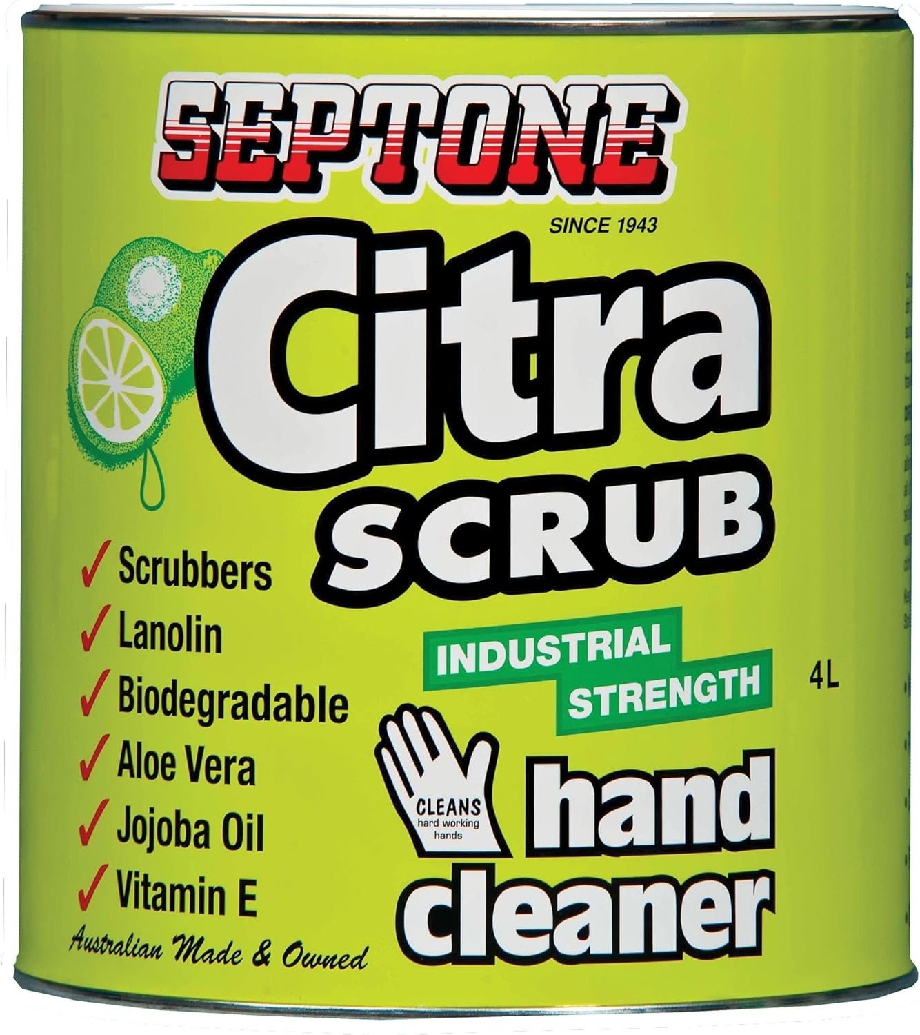 Septone Citra Scrub, 4 Kg