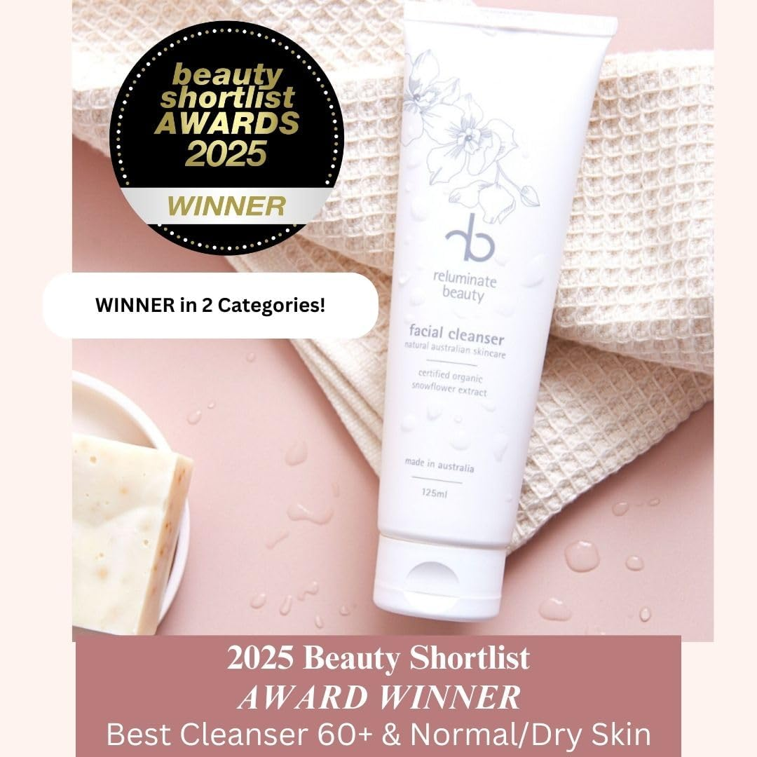 Snowflower Facial Cream Cleanser &ndash; Brightening & Hydrating Cleanser for Dry, Dull or Sensitive Skin | with Lemon Myrtle & Sunflower Seed Oil | Natural, Vegan, Australian Made image number 1