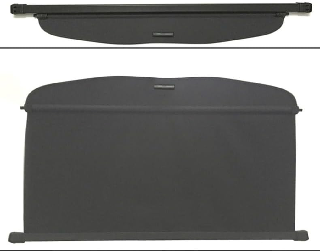 XIRONT Trunk Cargo Cover, For, for Subaru, for XV Crosstrek 2012-2017, Safety Shield Rear Luggage Curtain Partition Privacy Car Accessories Trunk Cargo Cover(Black) image number 5