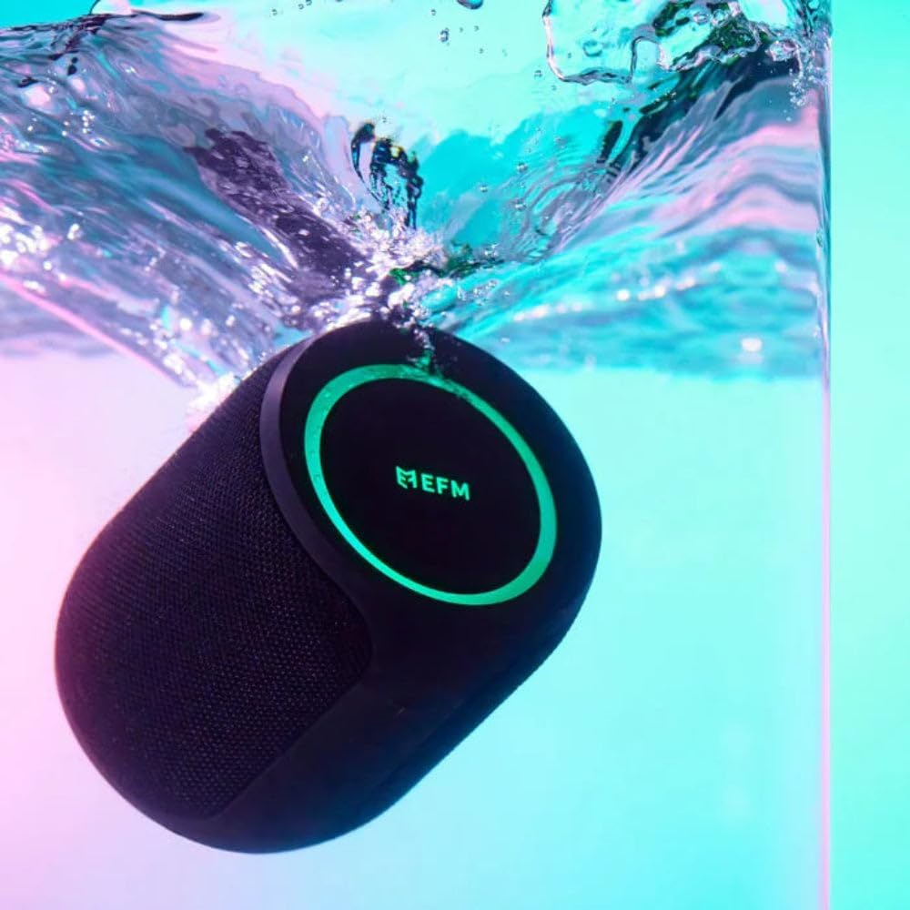 EFM Austin Mini Bluetooth Speaker - with LED Colour Glow image number 3