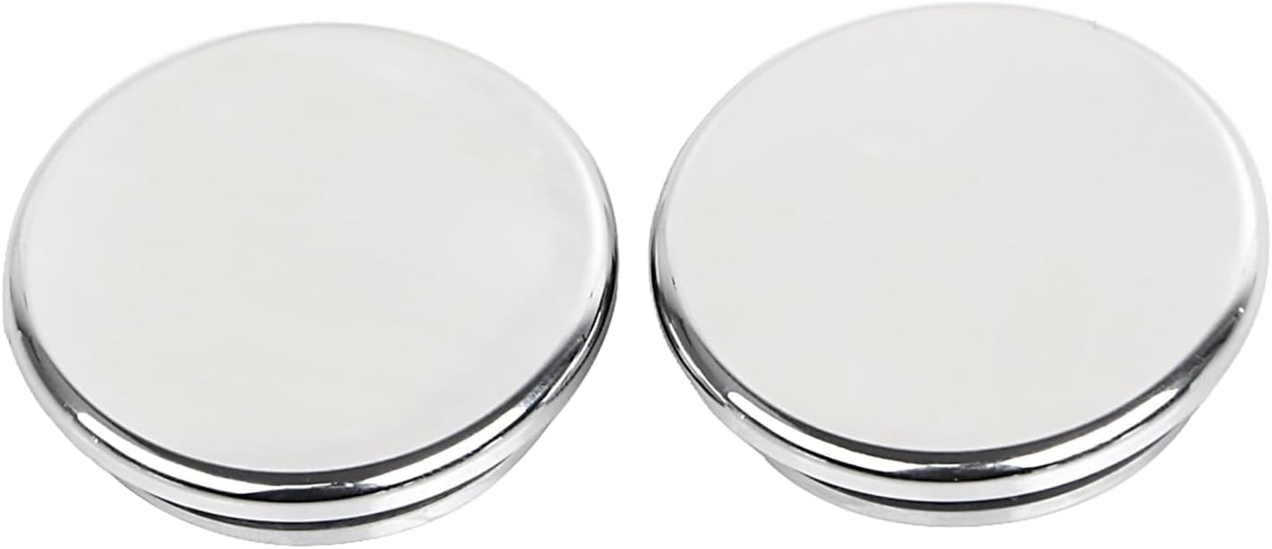 Chrome Flat Style Swingarm Pivot Cover Caps for Harley Touring Street Electra Glide Road King FLHT FLHX 1996-2023 image number 5