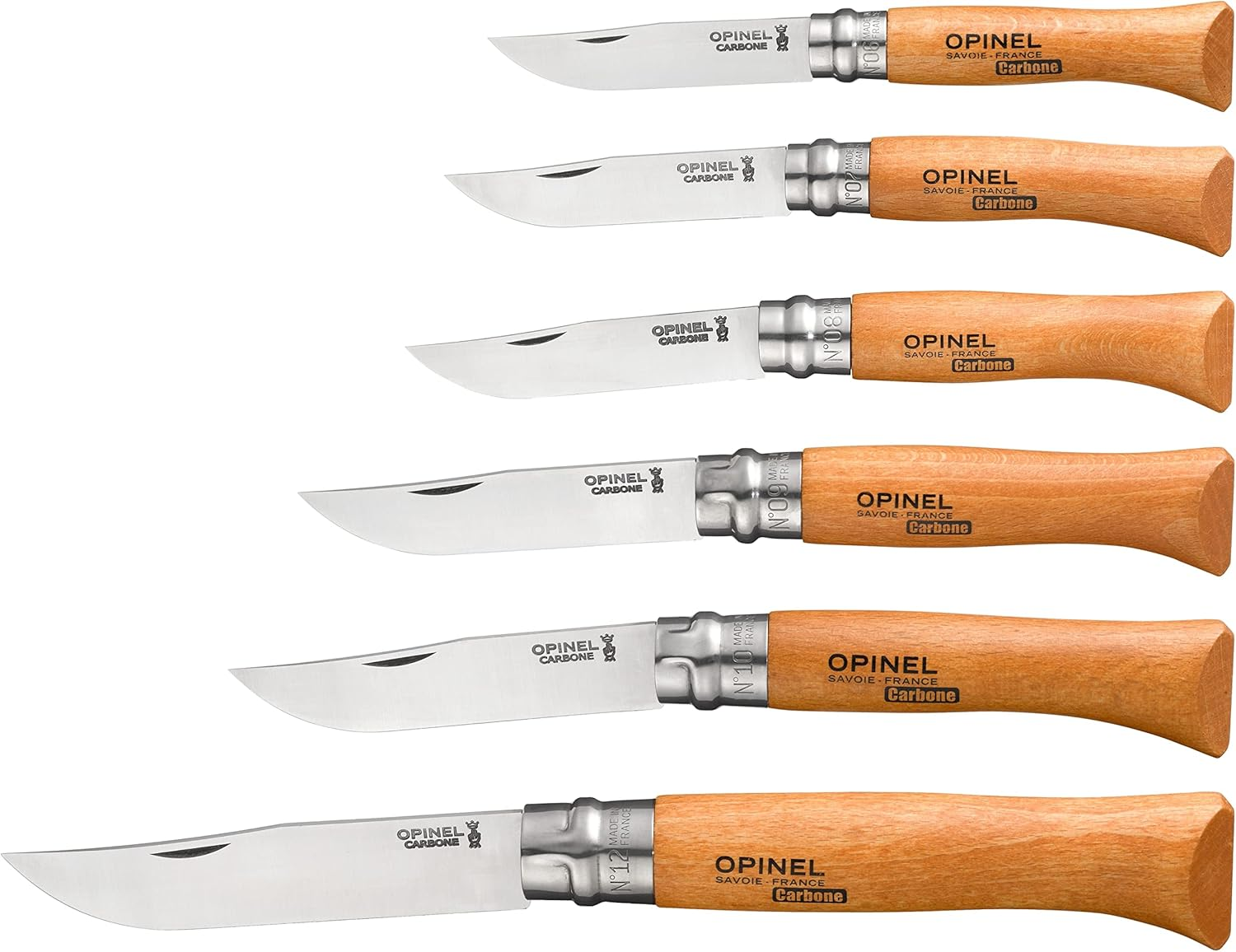 Opinel Traditional #08 Carbon Steel Folding Knife, 8.5 Cm Blade image number 1