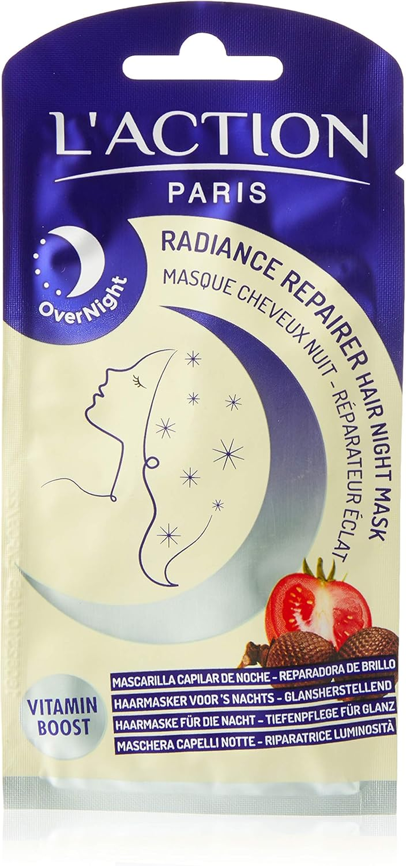 L'Action Paris Moisturising Hair Night Mask - TRIO image number 3