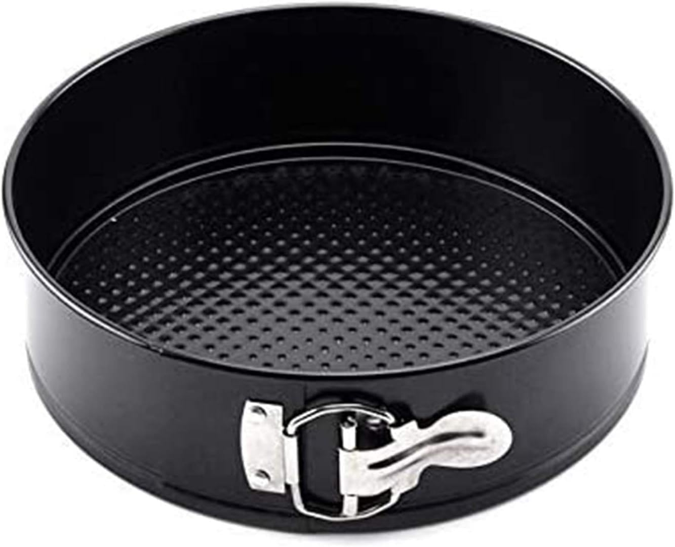 JZS round Cake Pan, (1 Pcs) Spring Form Pan Pie Mold Bakeware Non Stick, 24 Cm image number 5