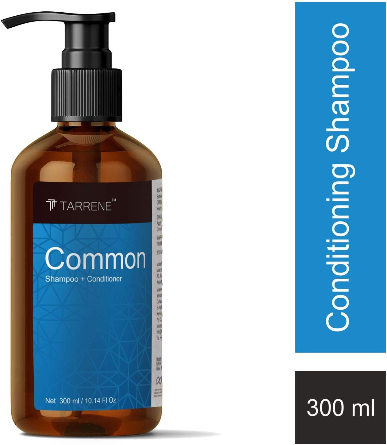 TARRENE 2 in 1 Shampoo + Conditioner (Conditioning Shampoo) 300Ml (Common)