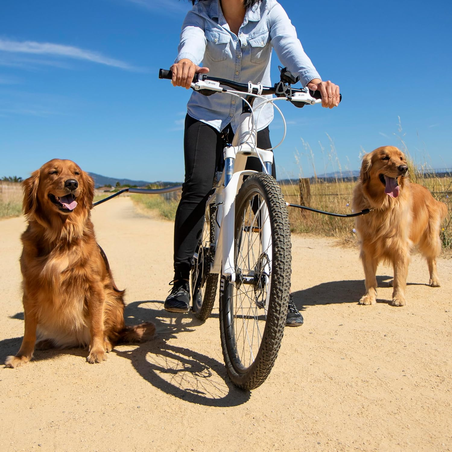 Sherpa Cycleash Universal Bicycle Leash, Silver image number 3