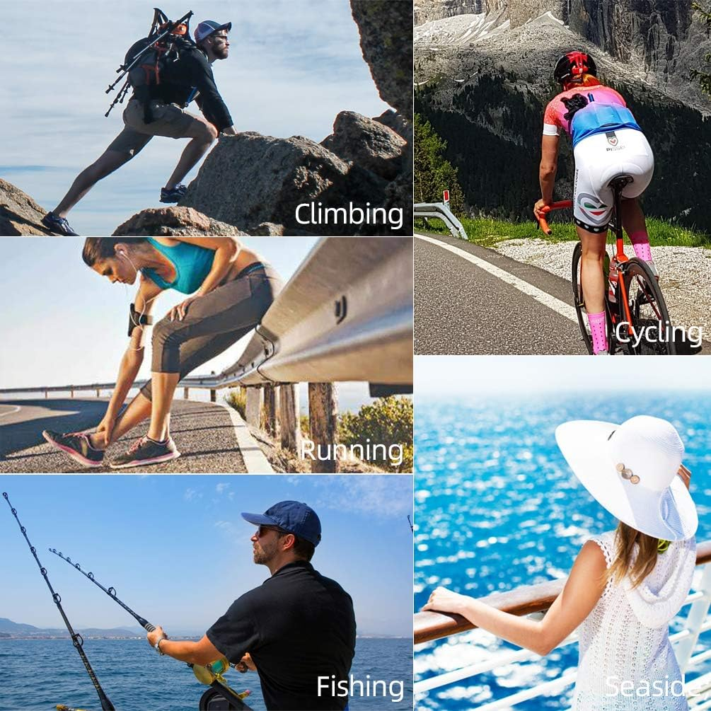 ROCKBROS UV Protection Cooling Neck Gaiter Face Mask Bandana UPF50+ Sun Protection Fishing Cycling Cool Neck Gaiter image number 3