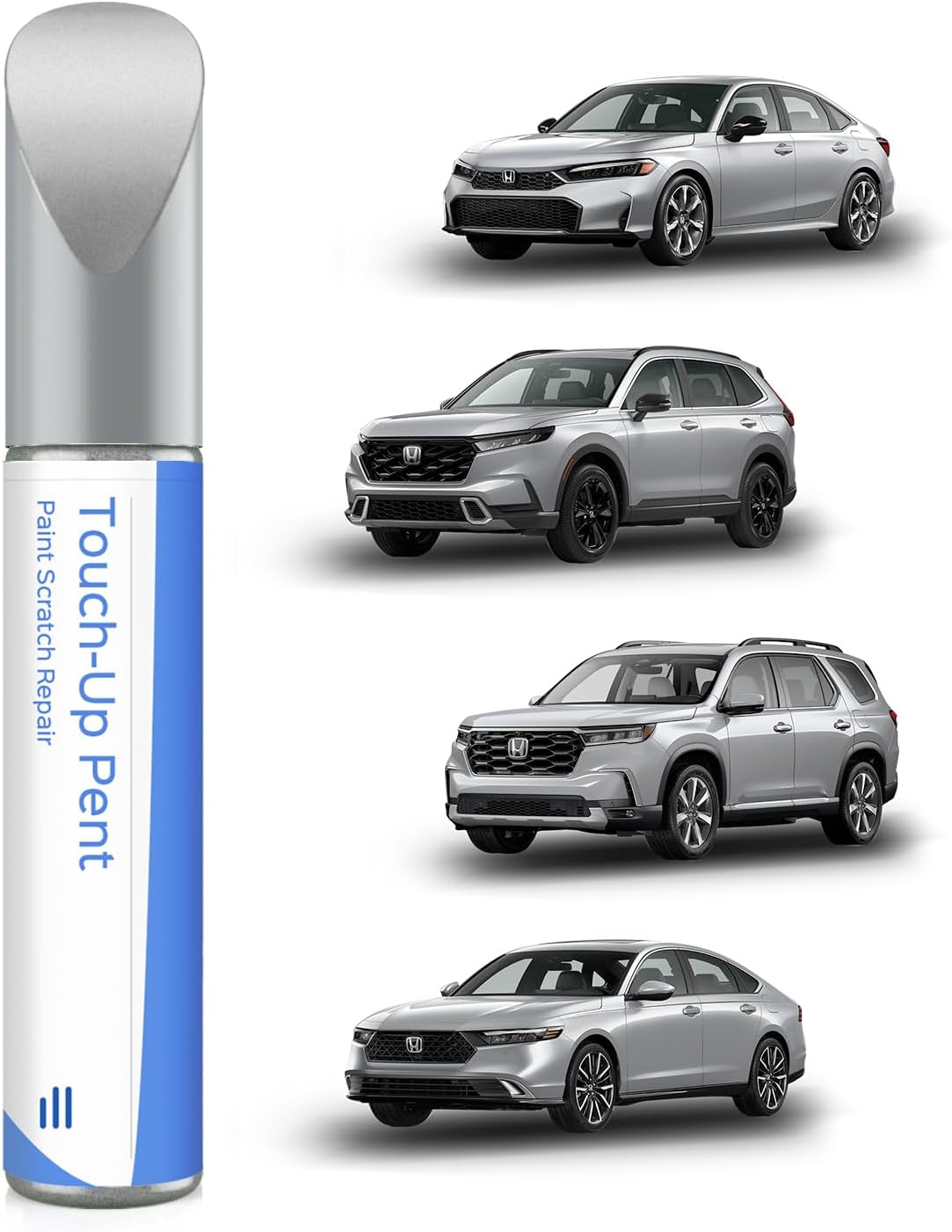 PARTS4EV NH-904M Meteorite Gray Metallic Touch up Paint Compatible with Honda Exact Match Chips and Nicks Touch Up