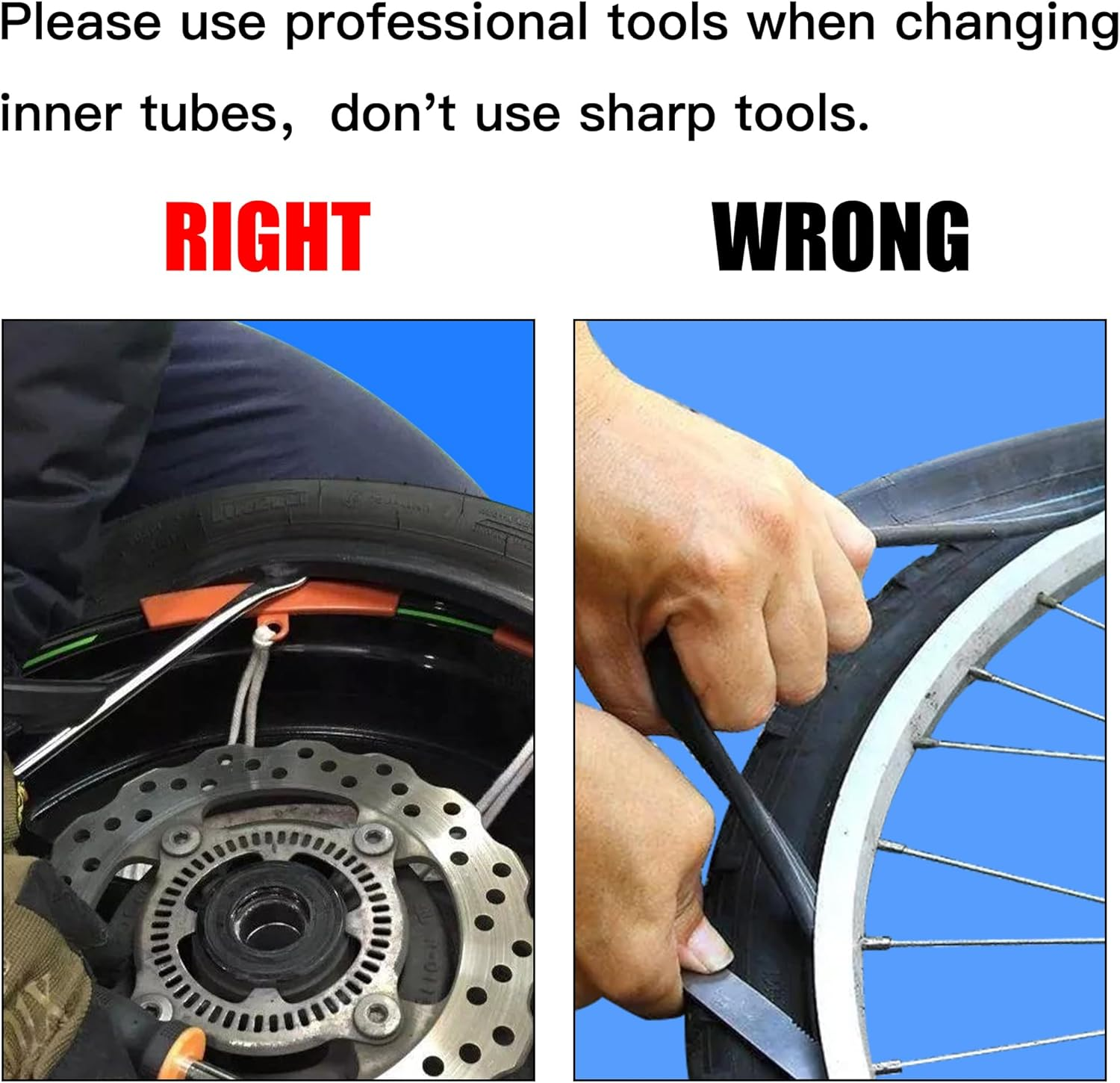 GREHUA 2.75 3.00-12 80/100-12 Inch Rear Inner Tube for SSR 110Cc 125Cc 90Cc KLX110 PW80 TTR90 TTR110 XR50 XR70 CRF50 CRF70 CRF110 DRZ110 Coolster QG-214 Apollo RFZ Pit Dirt off Road Bike Parts image number 2