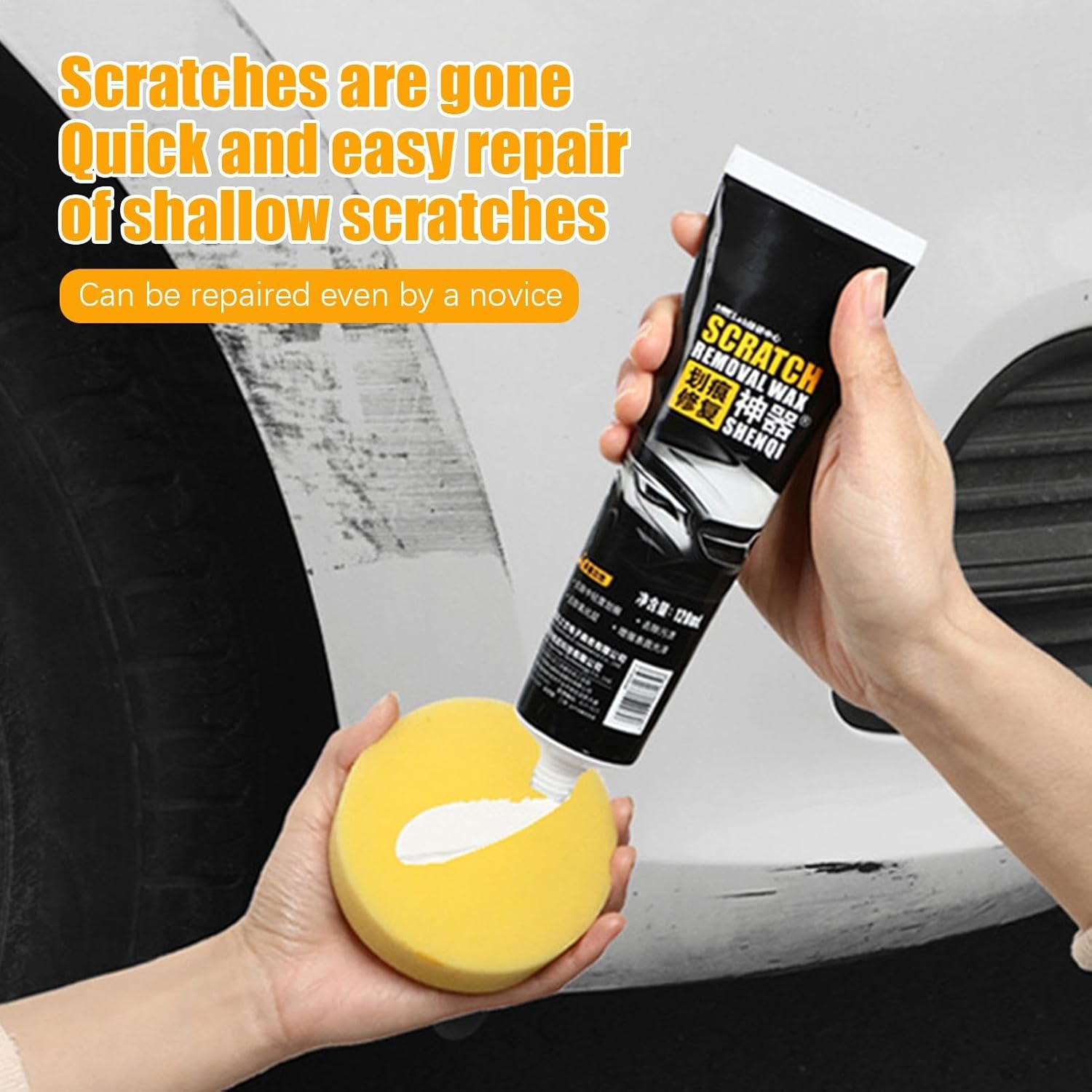 Car Scratch Remover | Automobile Scratch Repair - Polish, Removes Scratches and Swirl Marks, 120Ml, Provides Protection and Shine image number 2