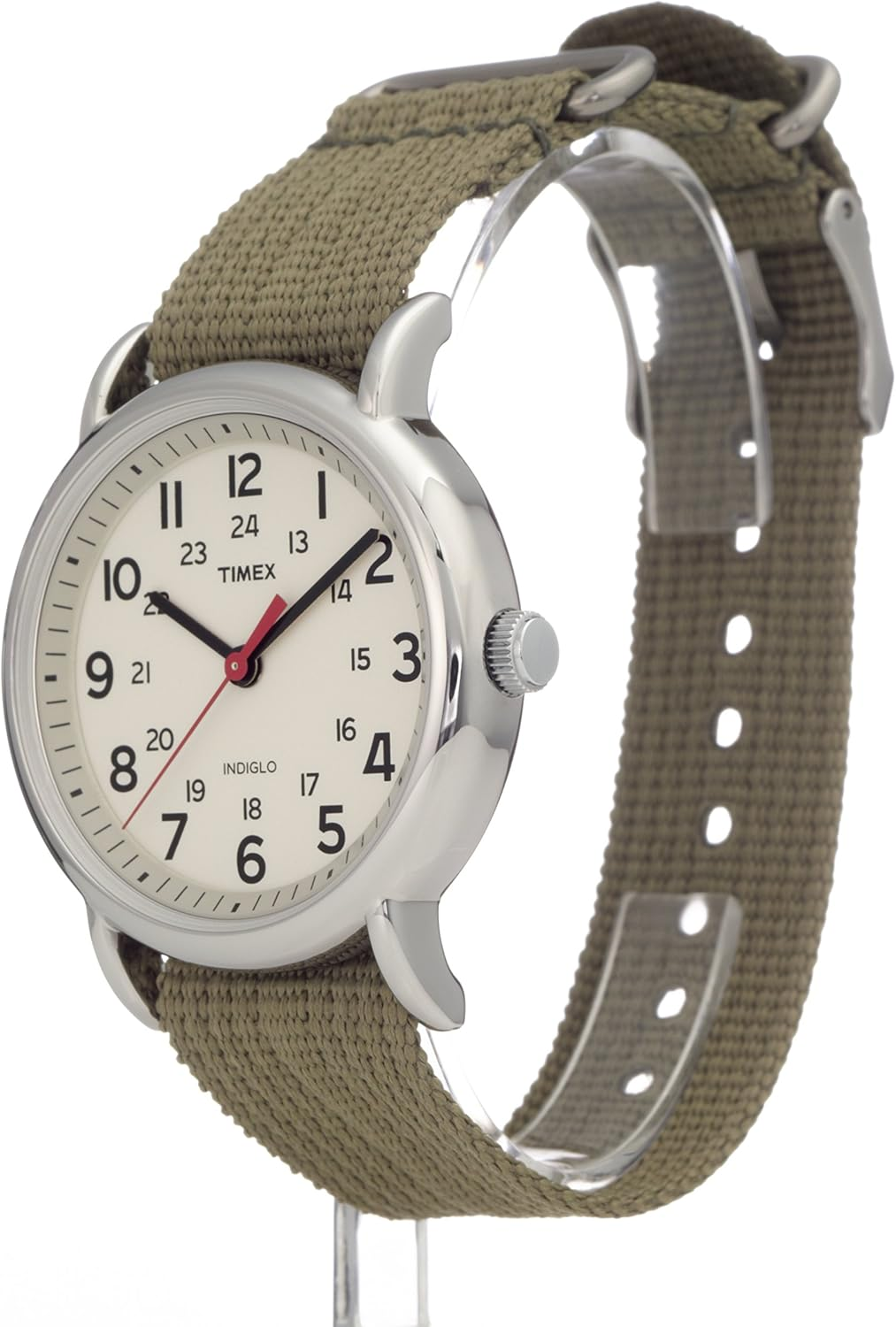 Timex Men'S T2N651 Year-Round Analog Quartz Green Watch image number 2