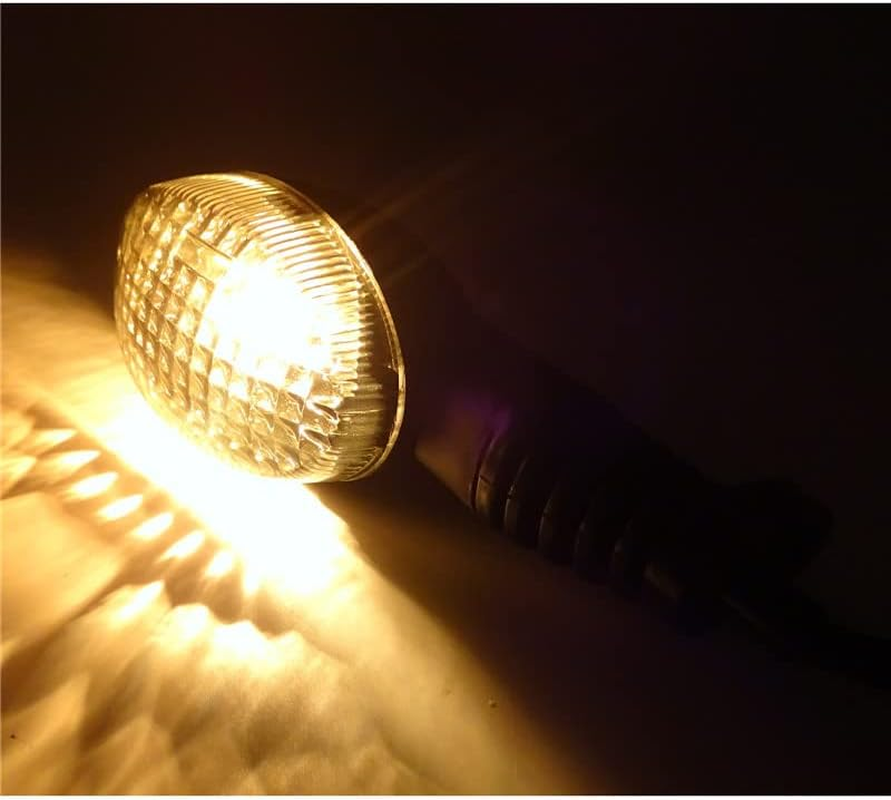 Waase Front or Rear Turn Signals Blinker Bulb Indicator Light for Kawasaki Vulcan S 650 EN650 2015 2016 2017 2018 2019 2020 2021