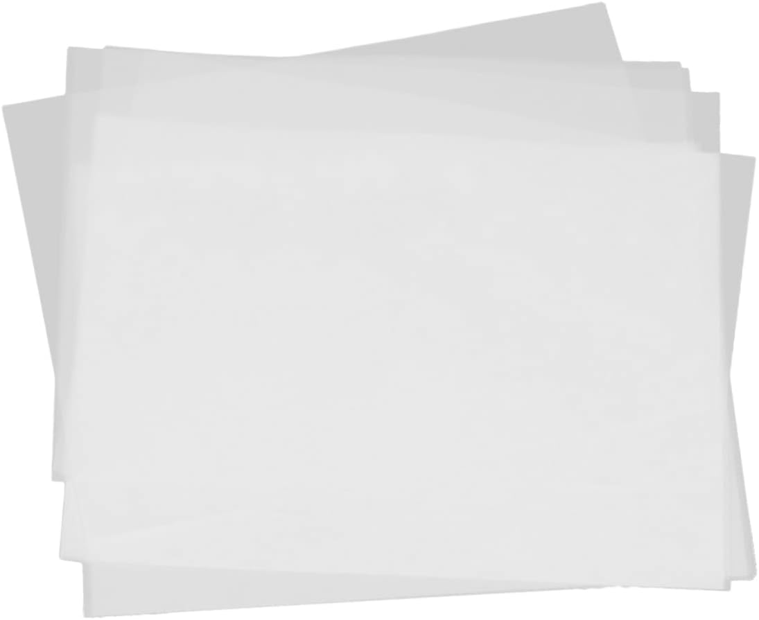 COHEALI 50PCS A3 Tracing Paper Vellum Calligraphy Translucent Vellum Tracing Set for DIY Engineering Drawing