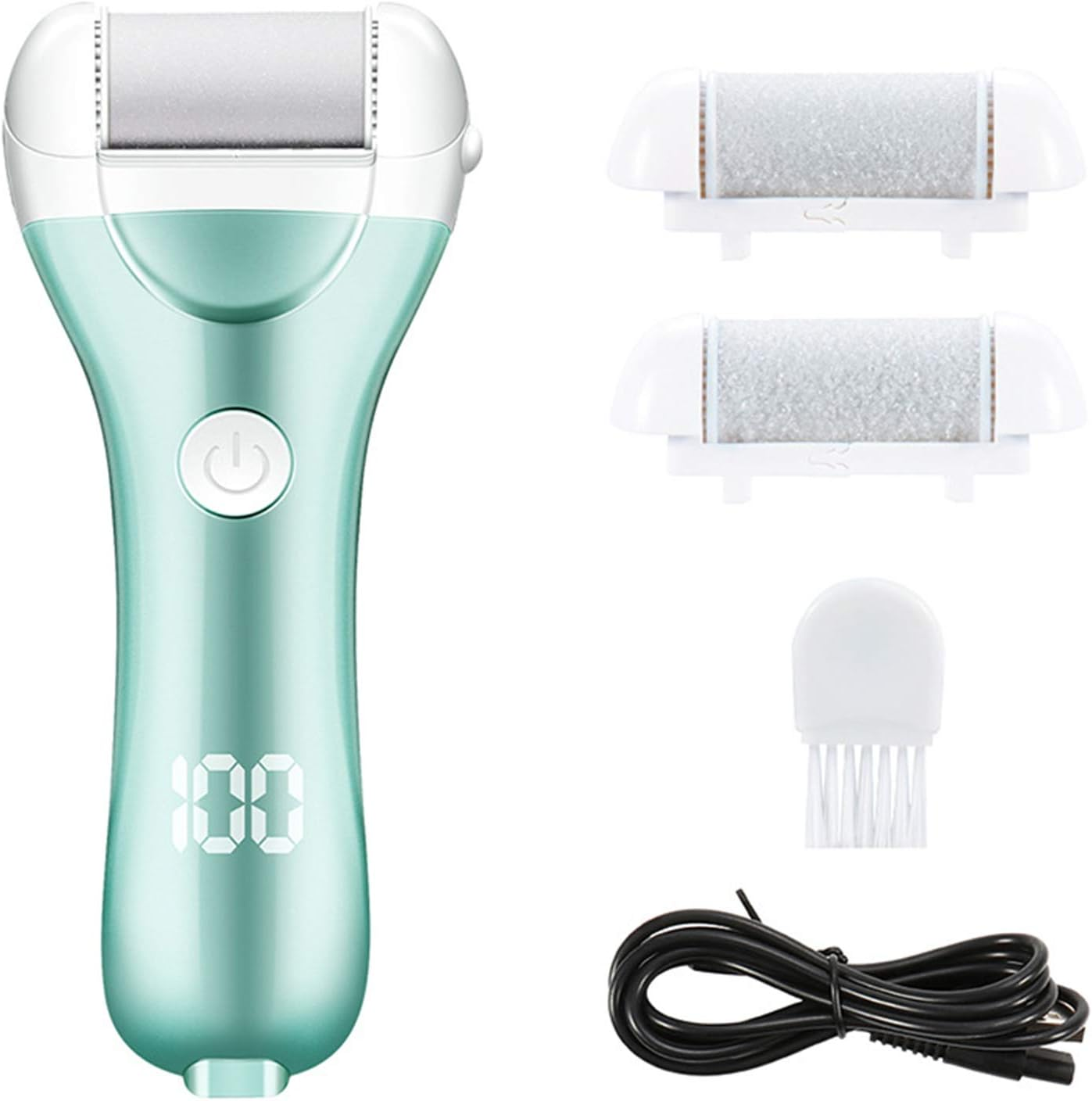 Electric Foot File,Rechargeable Electric Foot File Callus Remover Machine Pedicure Device Foot Care Tools Feet for Heels image number 4
