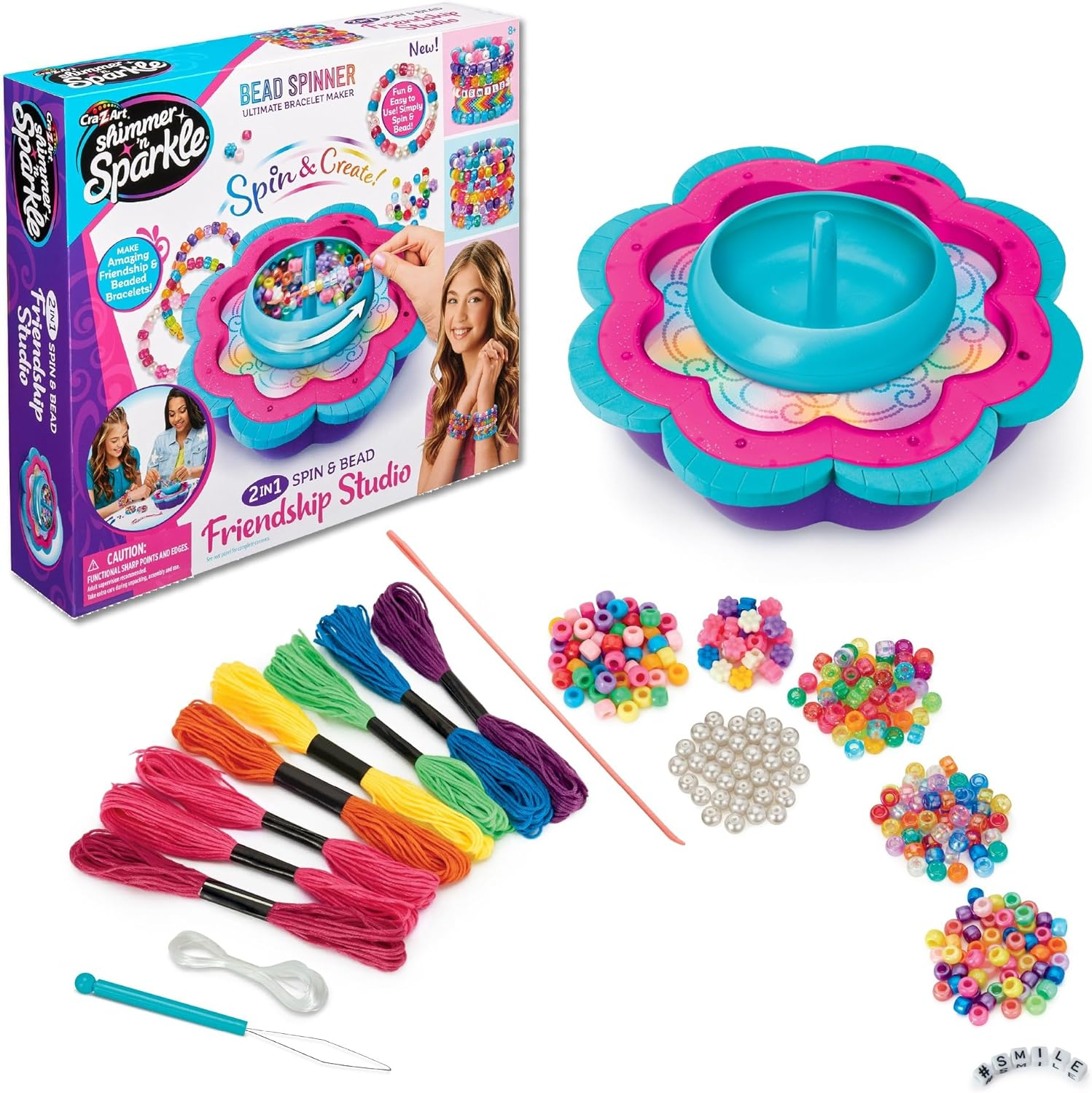 Shimmer N Sparkle Spin N Create Bracelet Maker image number 6