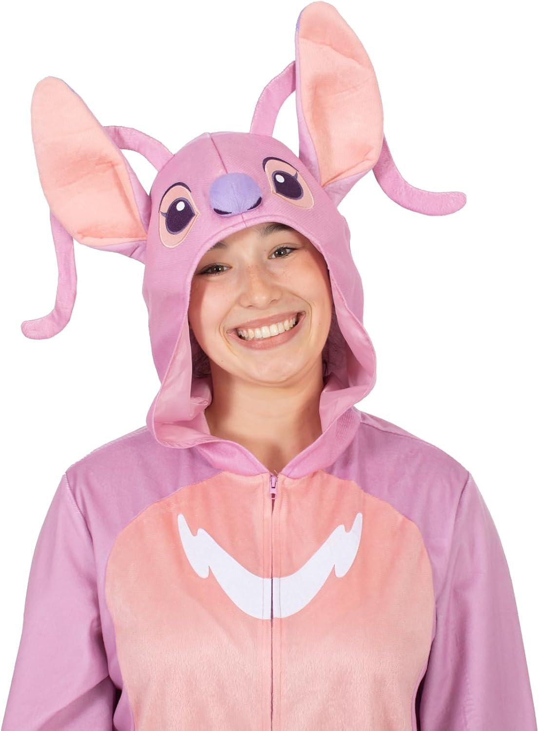 Rubie'S Lilo & Stitch - Angel Hooded Onesie Costume for Adults - Size image number 2