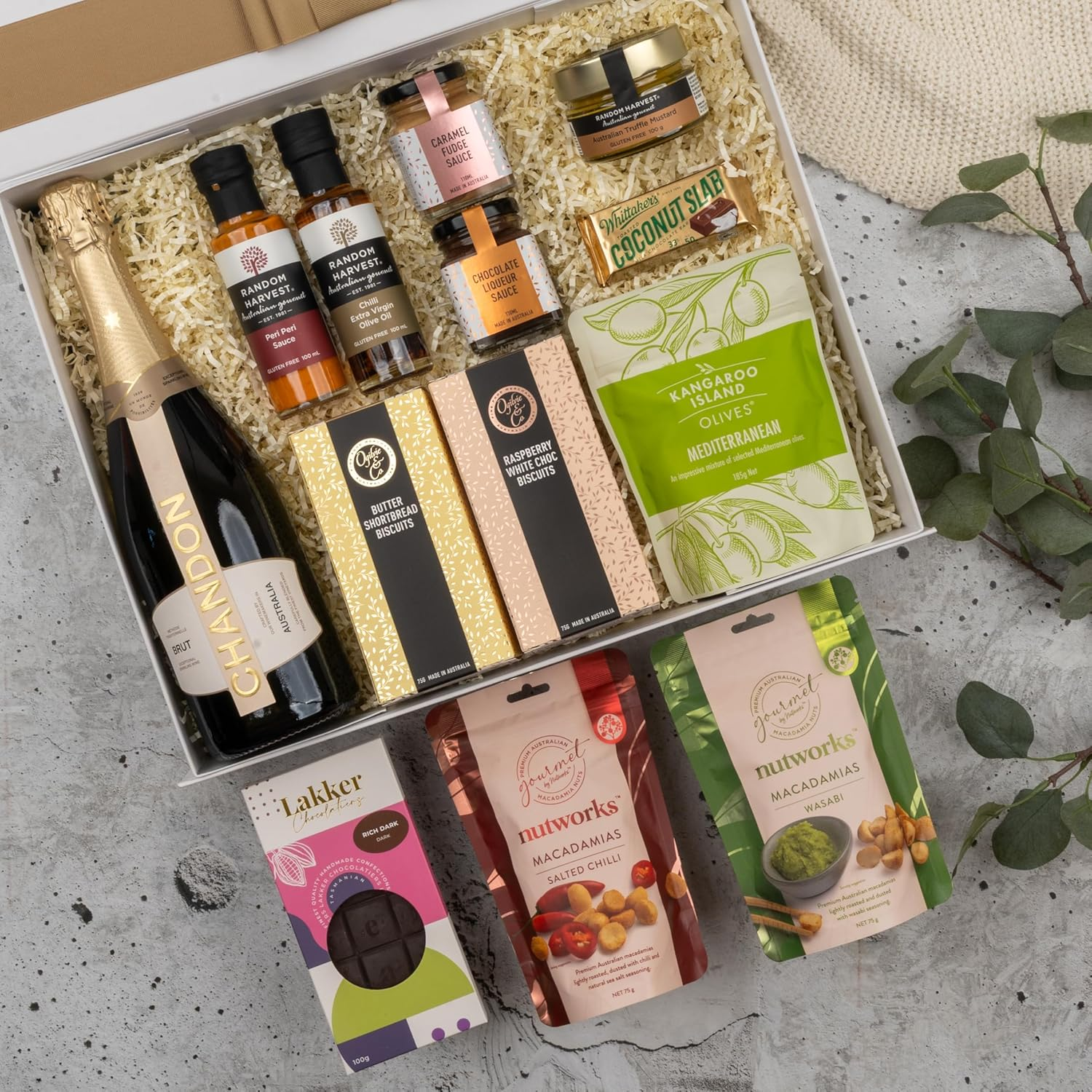 Luxury Gourmet Gift Hamper, Premium Selection of Fine Wines, Exquisite Chocolates, Savory Treats, Perfect Birthday or Thank You Gift image number 1