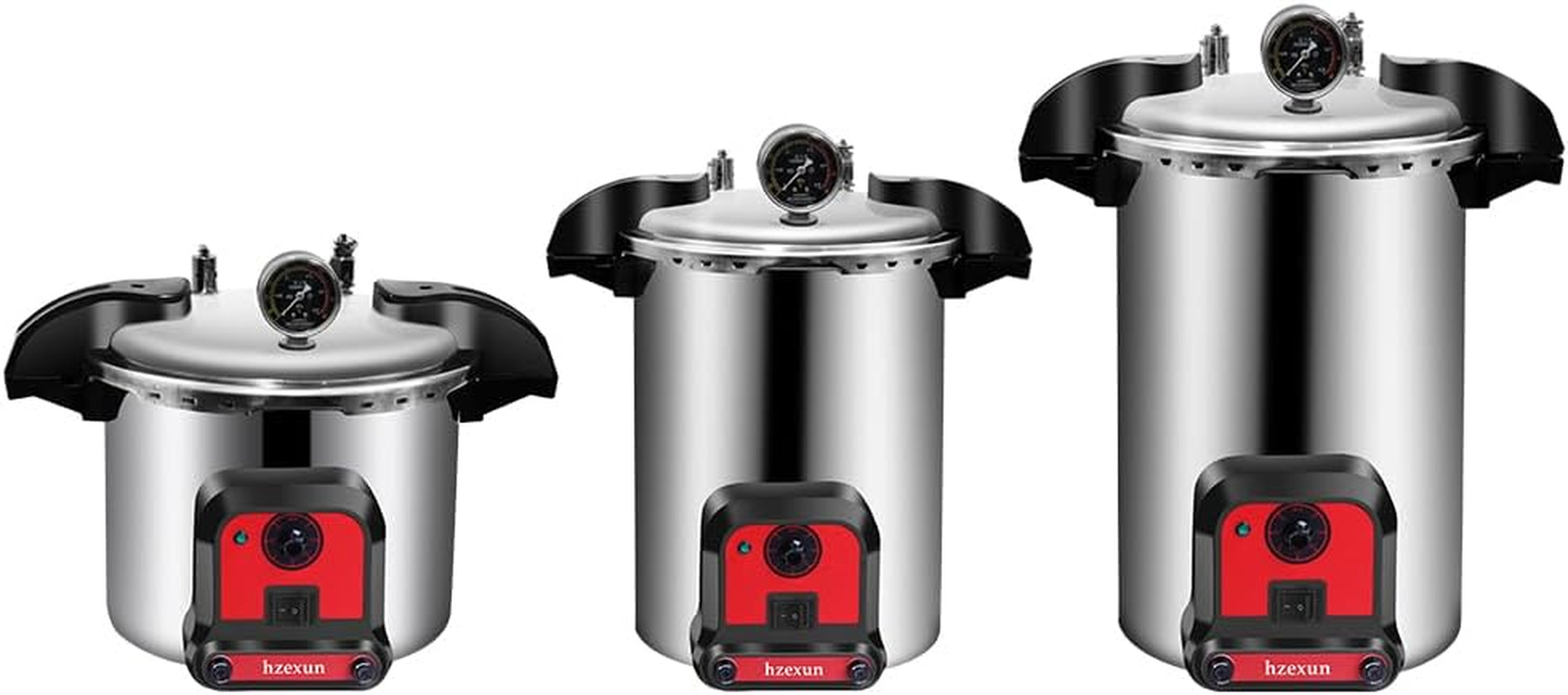 Fayelong Industrial Autoclave Chamber Sterilizes Steam Sterilizer Device Electric Autoclave Machine Water Shortage Alarm Portable Lab Autoclave (24L)