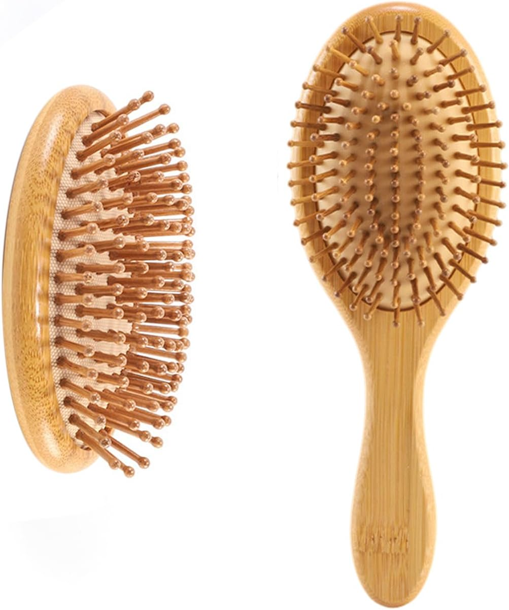 2Pcs Bubble Combs Wooden Combs Hair Combs Hair Styling Tools Massage Combs Hair Care Wooden Combs image number 1